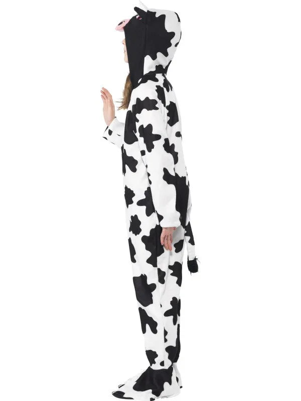 Disfraz de Vaca Unisex para Niños Animales Infantiles Smiffys